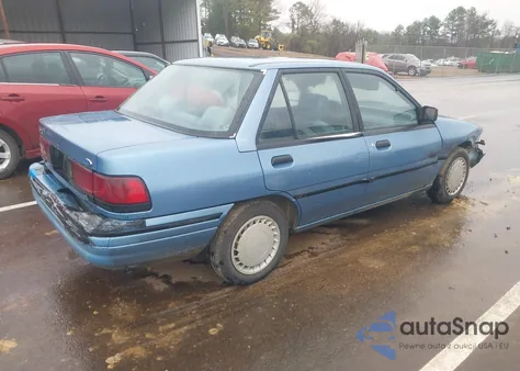 1992 Ford Escort Lx из США, поврежденный, VIN 3FAPP13J6NR129703